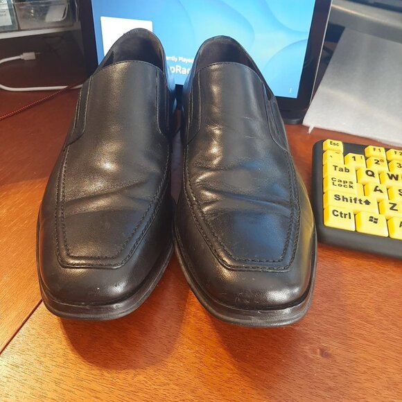 Raging Slip On Loafer Black Leather Brunomagli Made Italy Black Sz14/12 In PreLo main image 7